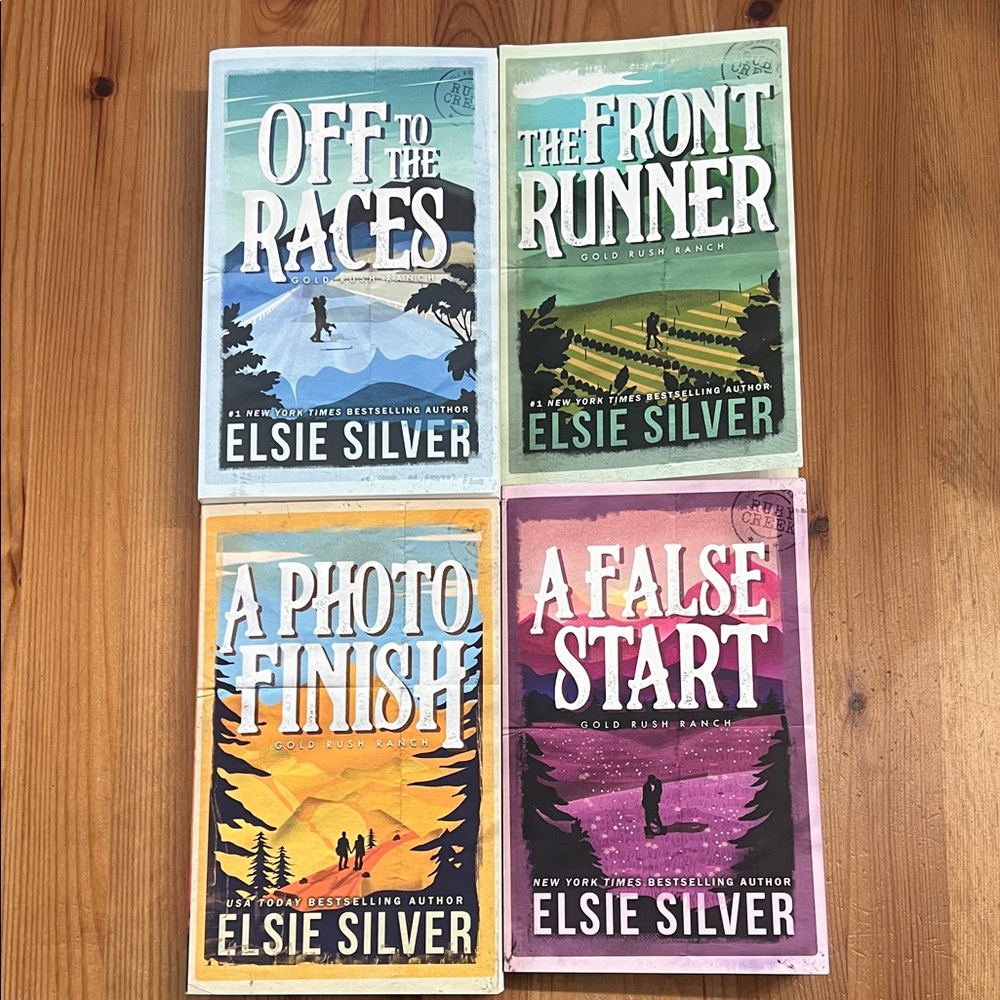 Gold Rush Ranch series by Elsie Silver. Excellent condition!